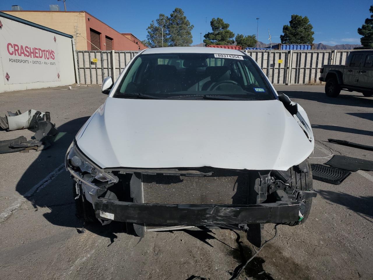 2018 Hyundai Elantra VIN 5NPD84LF7JH276407 Copart auction photo, front end / rear end damage thumbnail 5