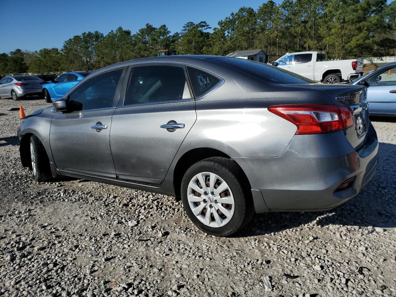 2017 Nissan Sentra VIN 3N1AB7AP1HY312058 Copart auction photo, front end / rear end damage thumbnail 2