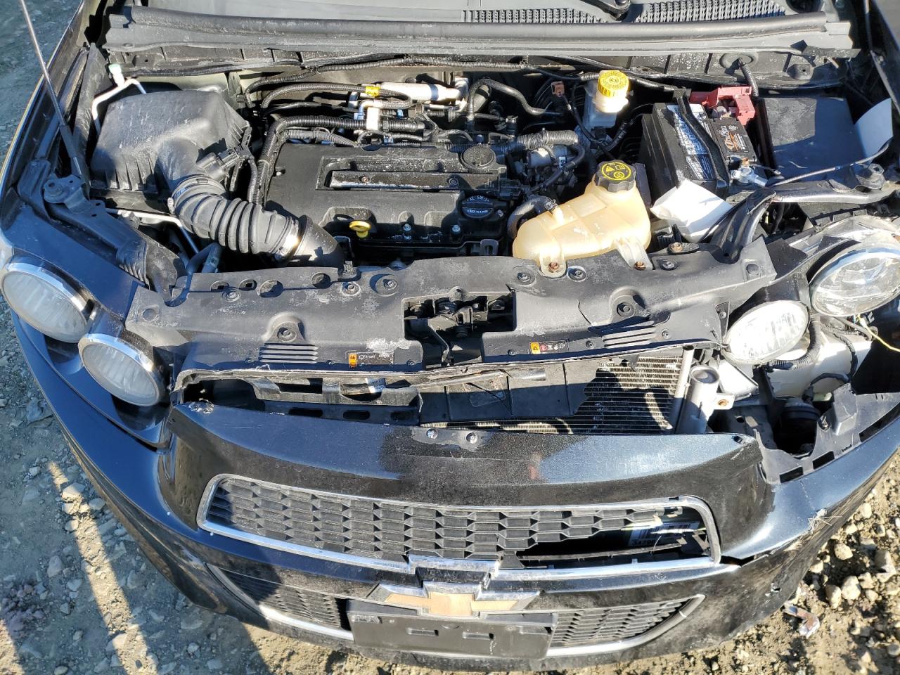 2014 Chevrolet Sonic VIN 1G1JG6SB8E4154496 Copart auction photo, front end damage thumbnail 11