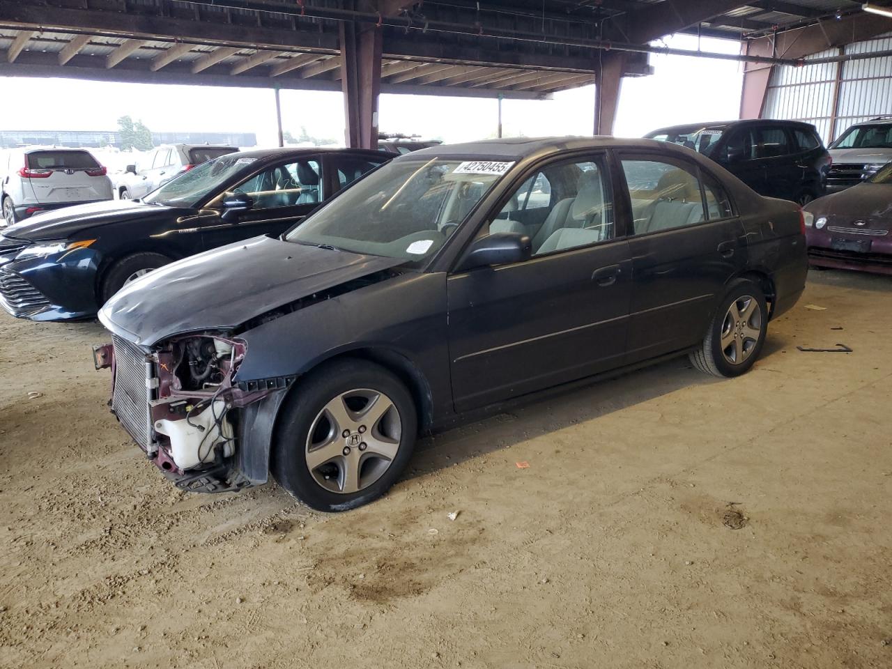 2003 Honda Civic VIN 2HGES26713H576455