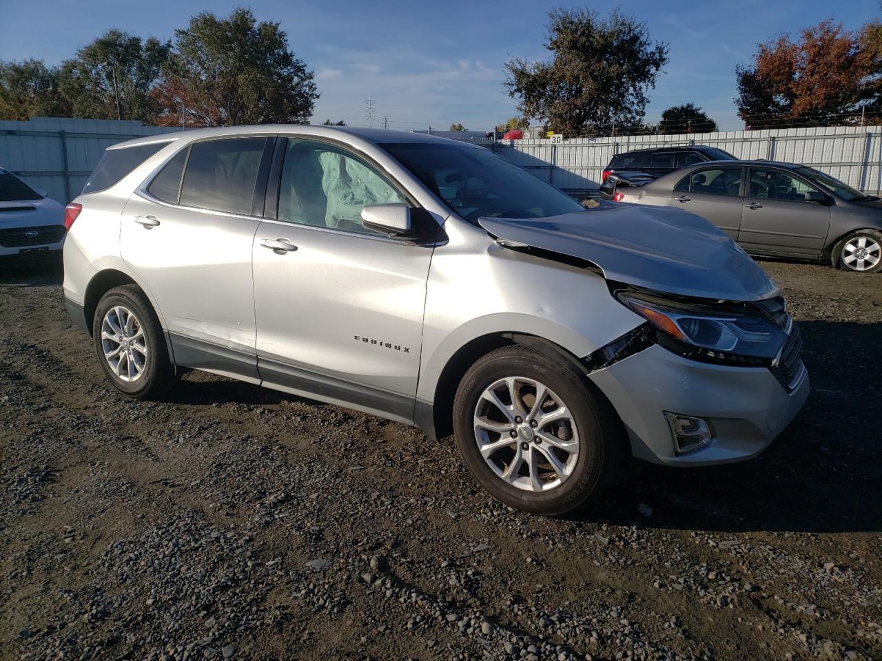 2018 Chevrolet Equinox VIN 3GNAXJEV0JS575551 Copart auction photo, front end damage thumbnail 4