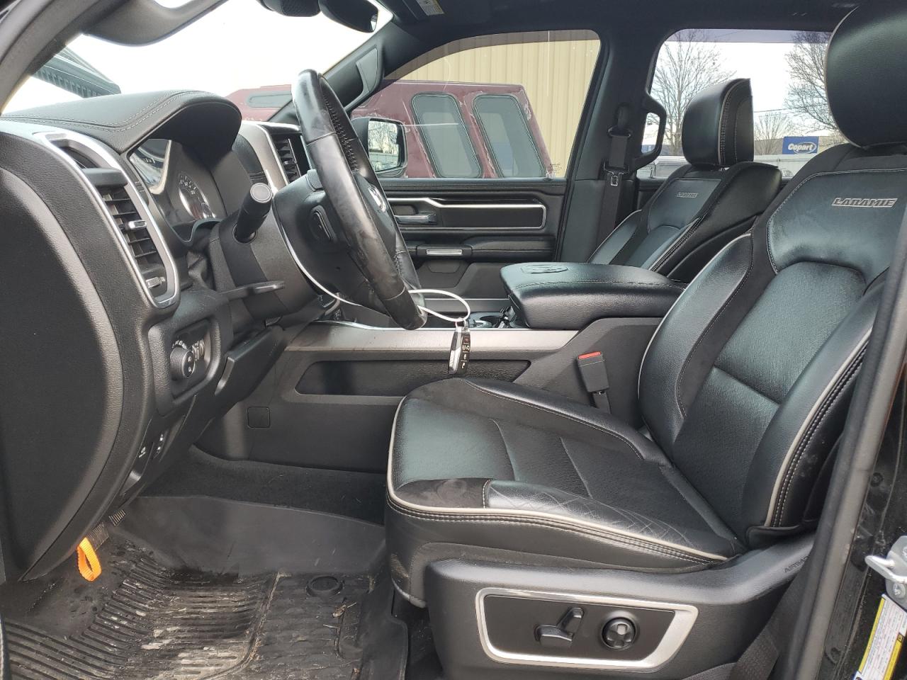 2021 RAM 1500 VIN 1C6SRFJT7MN581748 Copart auction photo, rear end damage thumbnail 7