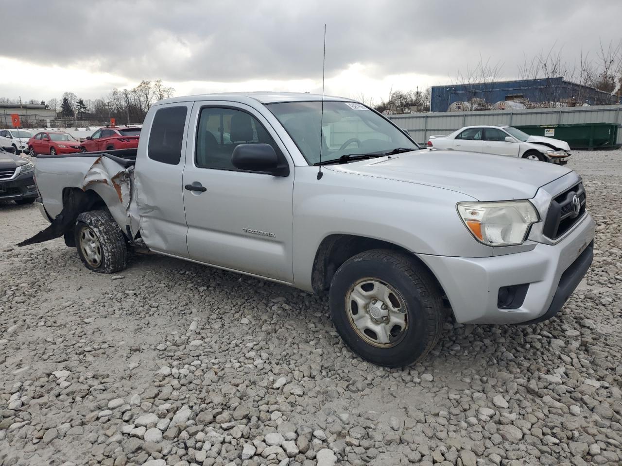 2012 Toyota Tacoma VIN 5TFTX4CN6CX013029 Copart auction photo, rear end / side damage thumbnail 4