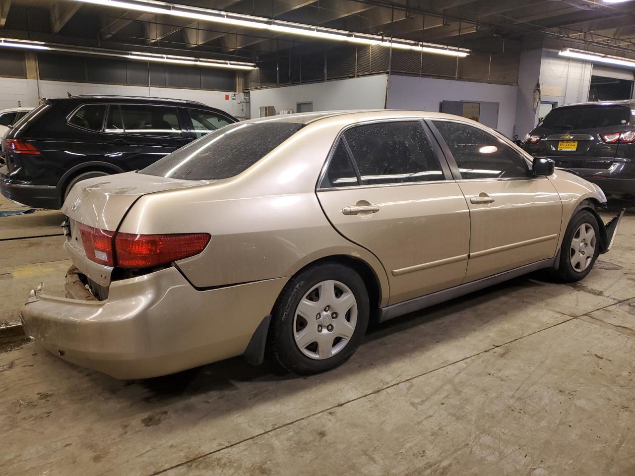 2005 Honda Accord VIN 1HGCM56445A043851 Copart auction photo, rear end / front end damage thumbnail 3