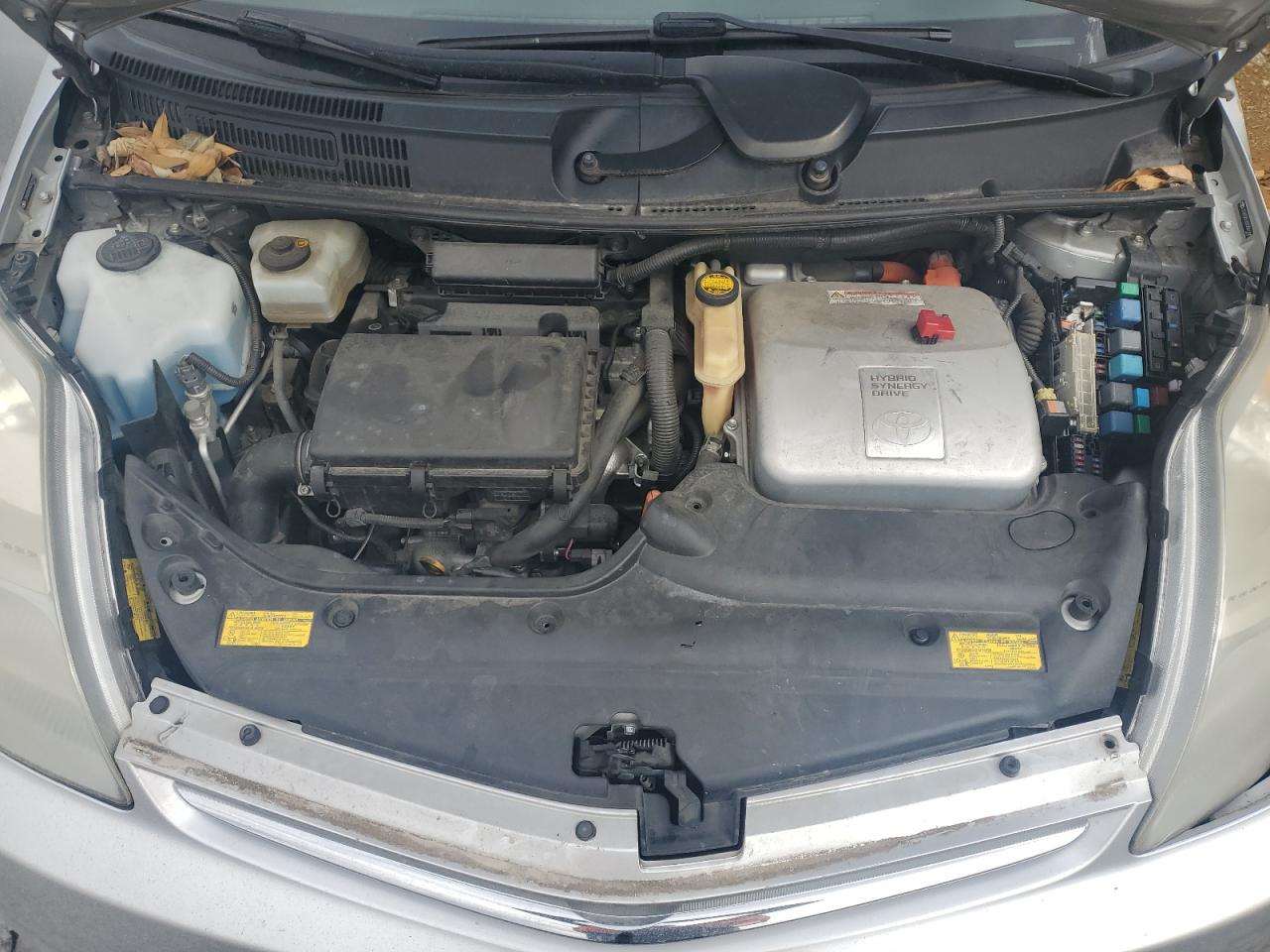 2008 Toyota Prius VIN JTDKB20UX83341546 Copart auction photo, front end / side damage thumbnail 11
