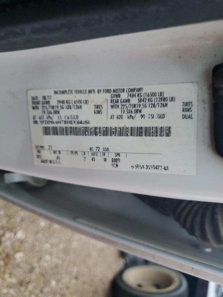 2017 Ford F450 VIN 1FD0W4HT8HEE84868 Copart auction photo, side damage thumbnail 13