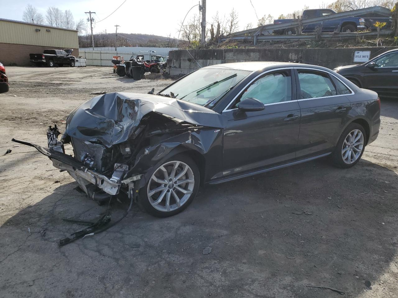 2019 Audi A4 VIN WAUDNAF44KN006647