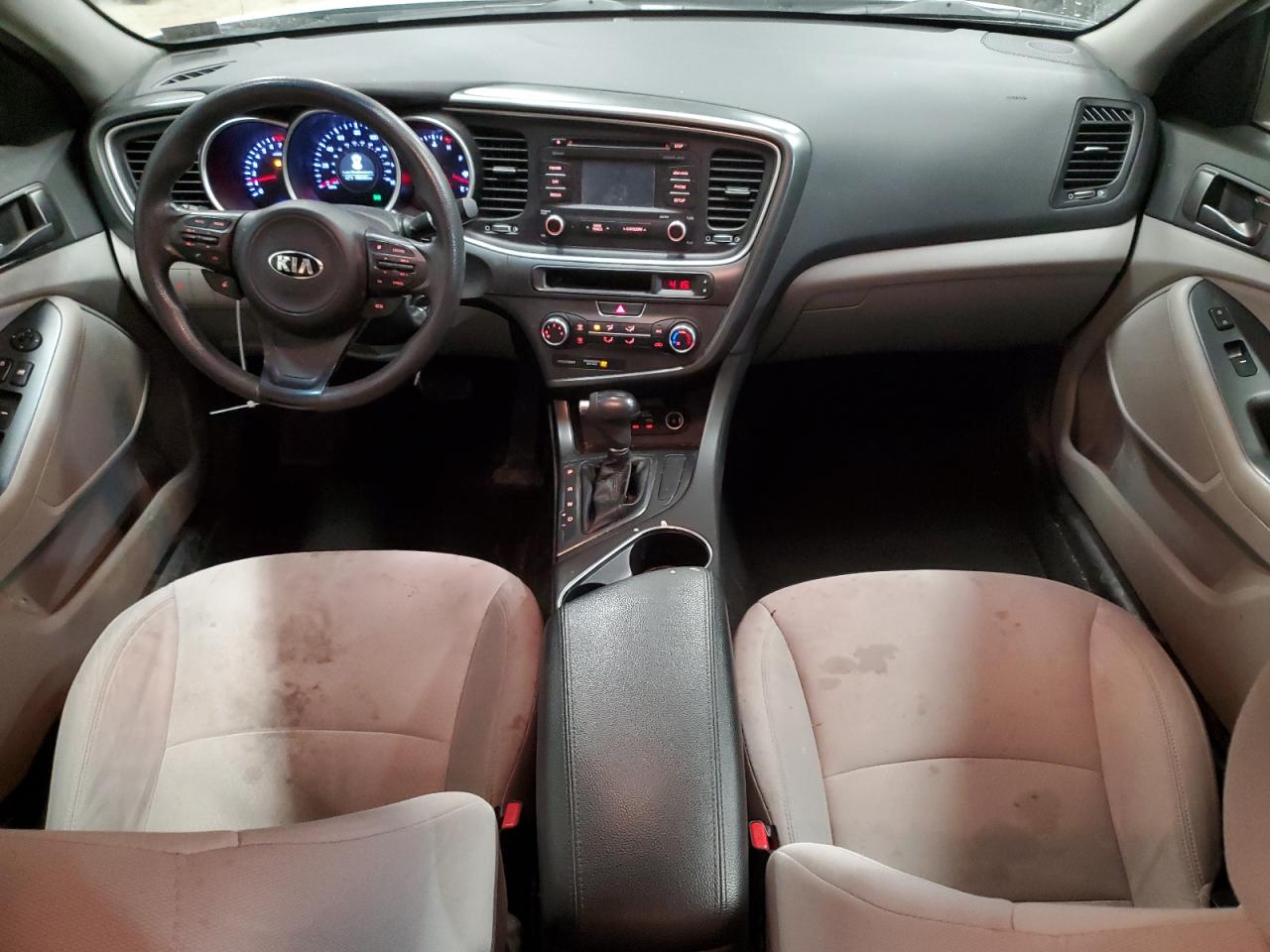 2015 KIA Optima VIN KNAGM4A78F5640536 Copart auction photo, rear end damage thumbnail 8