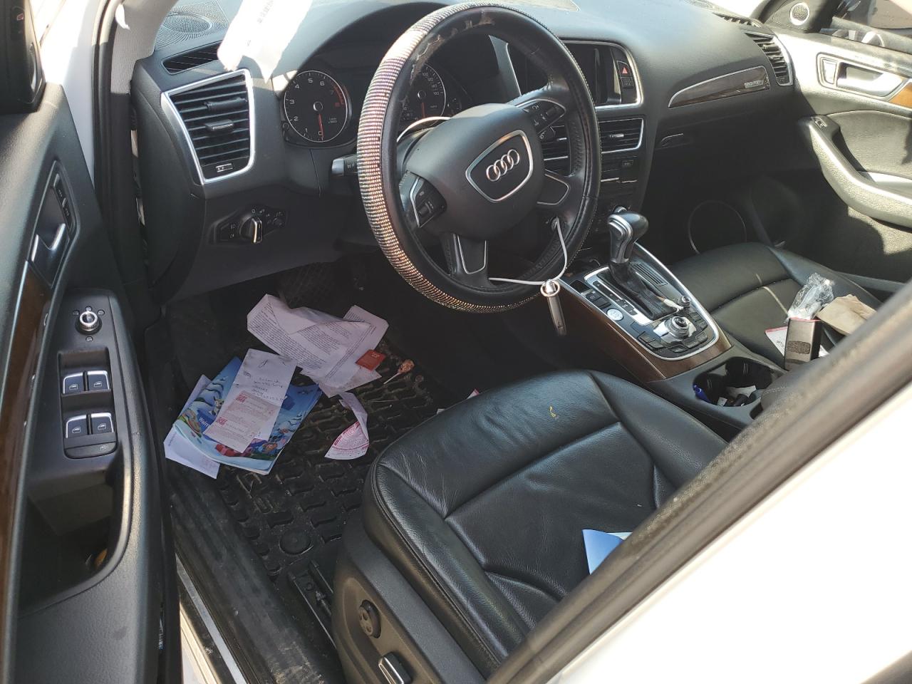 2017 Audi Q5 VIN WA1L2AFP2HA087529 Copart auction photo, all over damage thumbnail 8