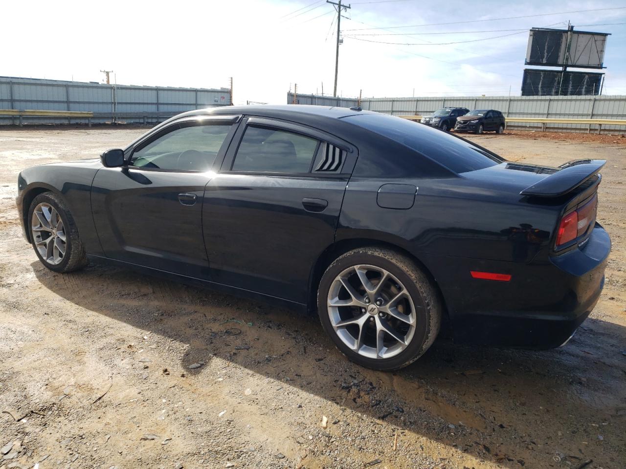 2013 Dodge Charger VIN 2C3CDXHG0DH571411 Copart auction photo, front end / undercarriage damage thumbnail 2