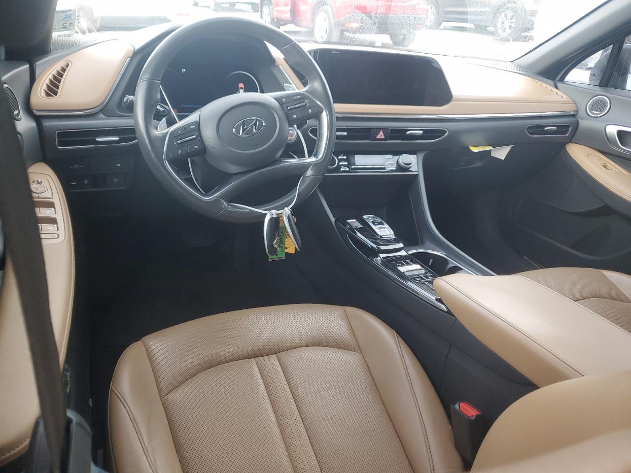 2021 Hyundai Sonata VIN 5NPEH4J26MH077115 Copart auction photo, undercarriage damage thumbnail 8