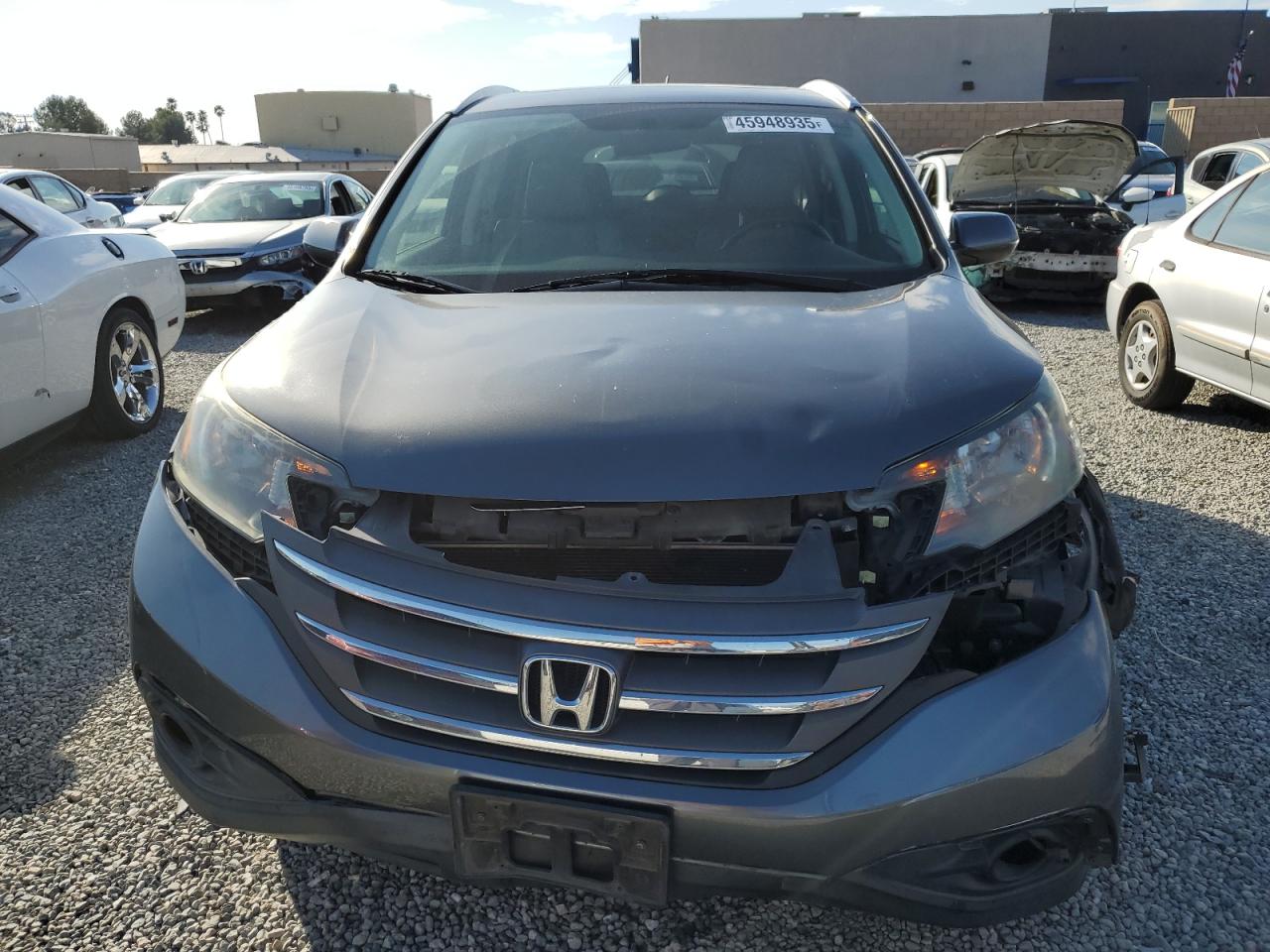 2012 Honda CR-V VIN JHLRM3H77CC009203 Copart auction photo, front end damage thumbnail 5