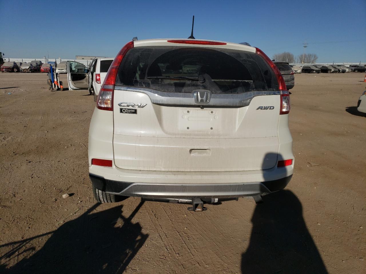 2015 Honda CR-V VIN 5J6RM4H74FL048994 Copart auction photo, front end / side damage thumbnail 6