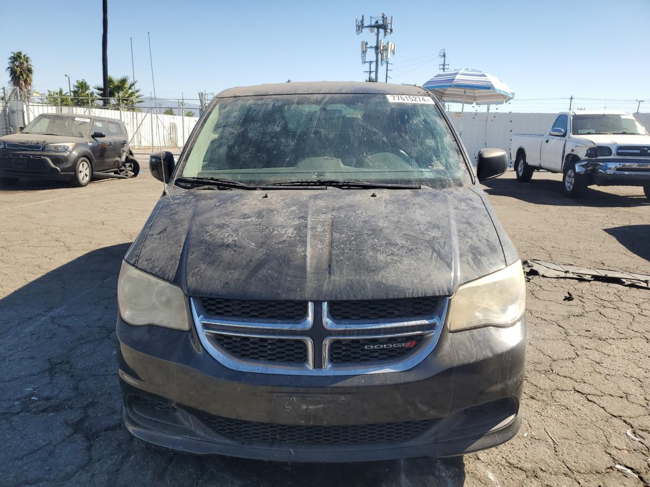 2013 Dodge Caravan VIN 2C4RDGCG9DR752028 Copart auction photo, rear end / undercarriage damage thumbnail 5