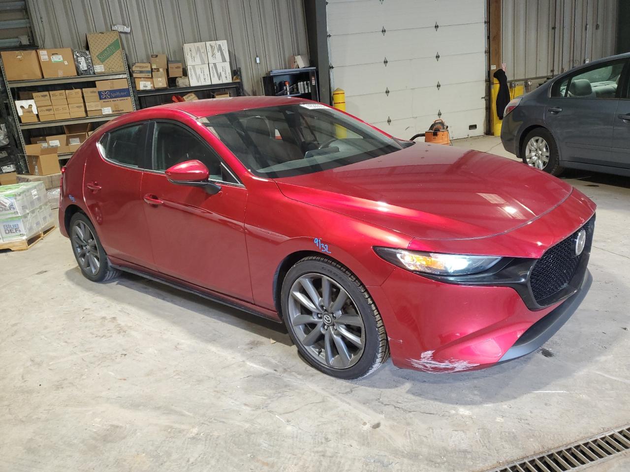 2021 Mazda 3 VIN JM1BPBKL8M1347034 Copart auction photo, rear end damage thumbnail 4