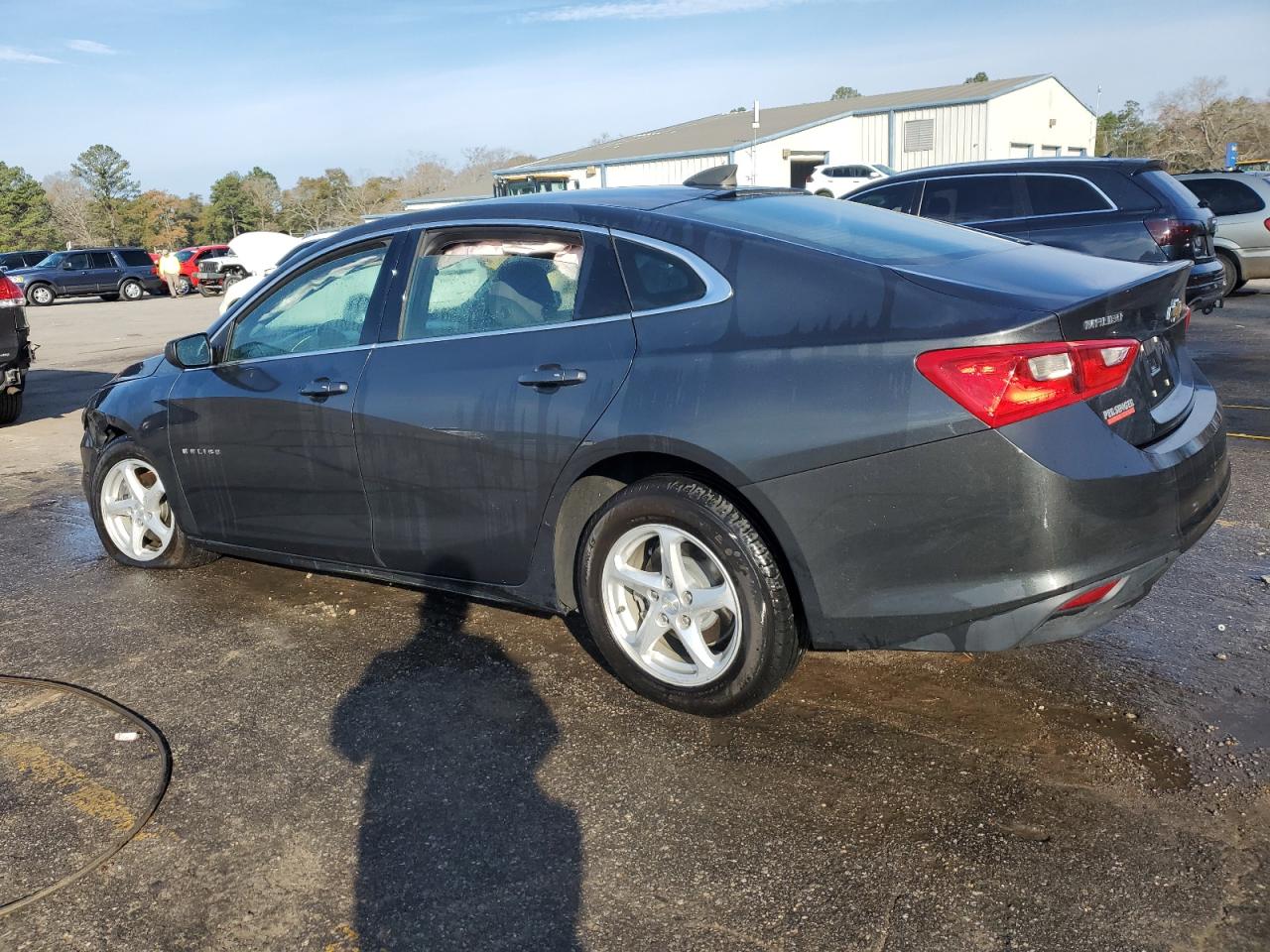 2018 Chevrolet Malibu VIN 1G1ZC5ST1JF102448 Copart auction photo, front end / undercarriage damage thumbnail 2