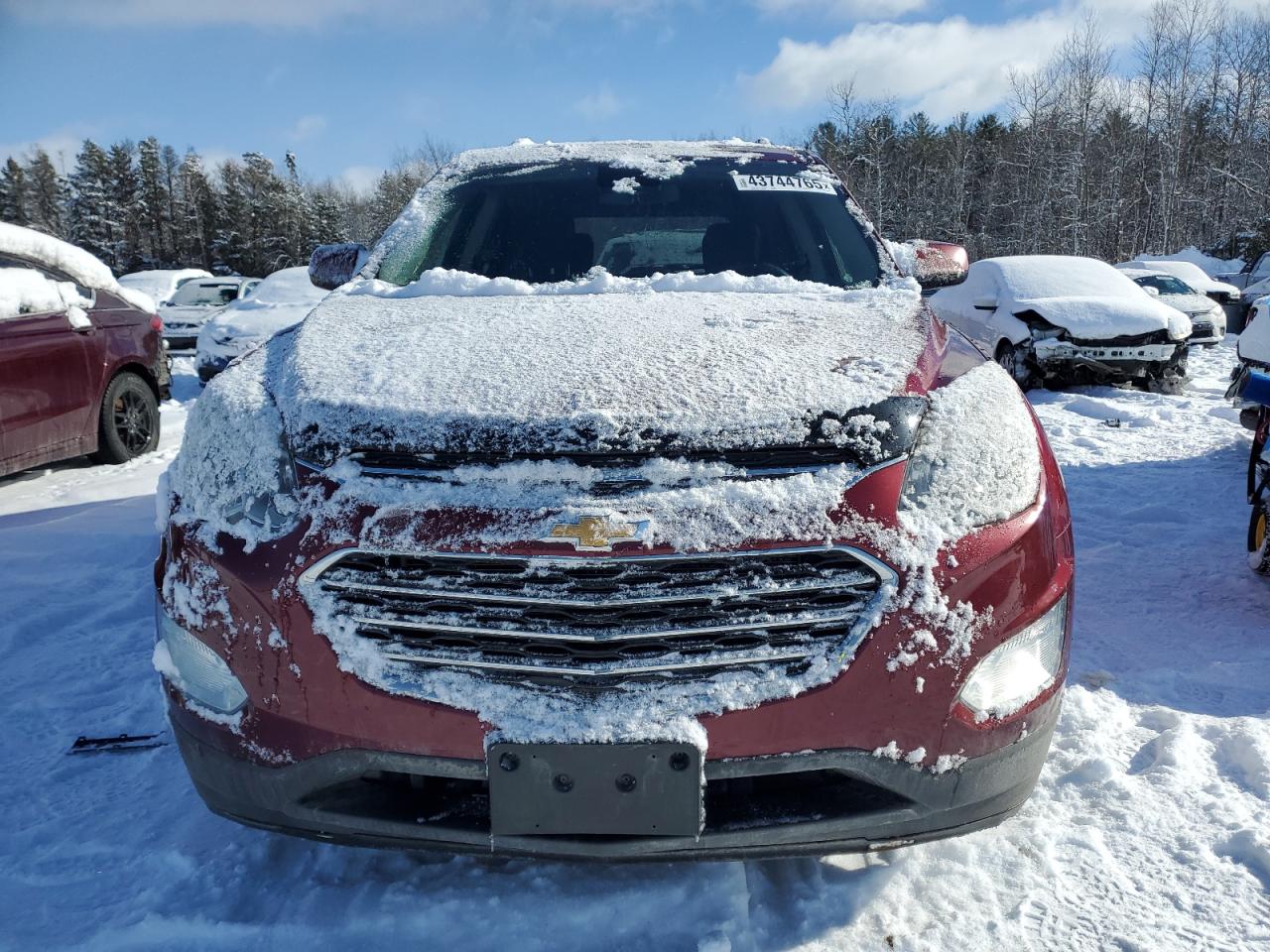 2017 Chevrolet Equinox VIN 2GNALCEK4H6195215 Copart auction photo, mechanical / minor dent/scratches damage thumbnail 5