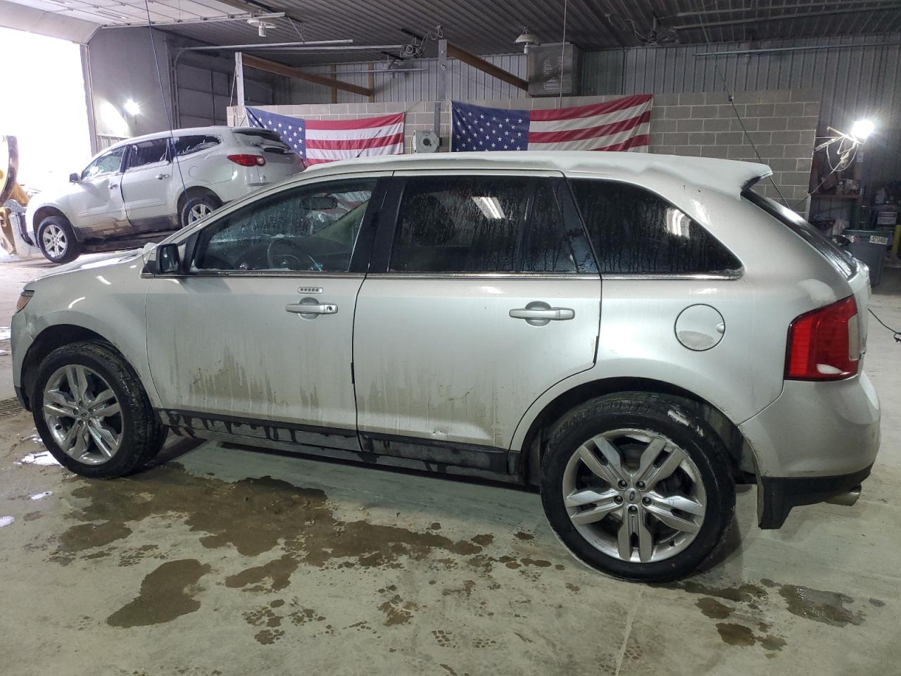 2013 Ford Edge VIN 2FMDK4KC5DBA76808 Copart auction photo, front end damage thumbnail 2