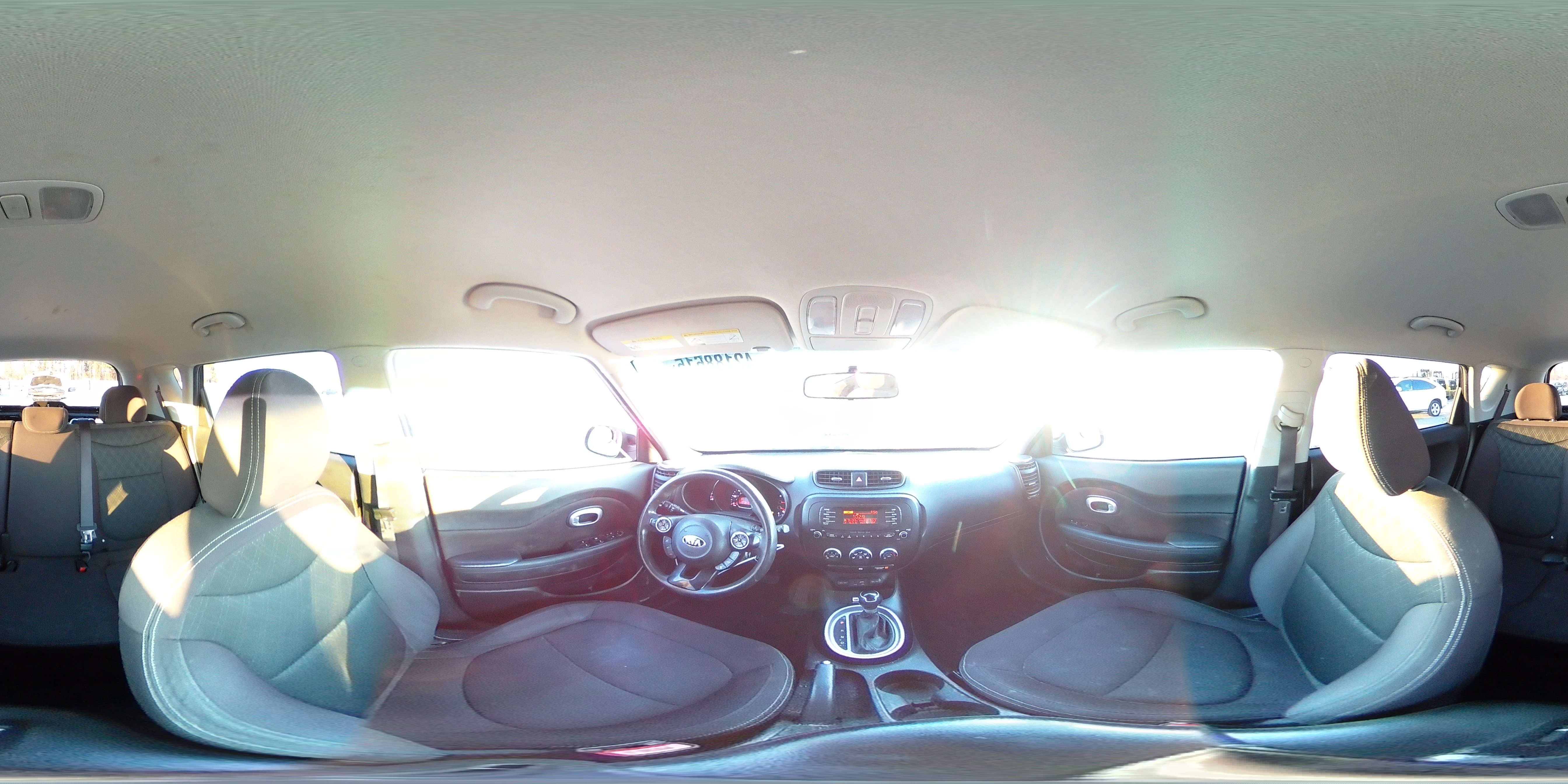 2015 KIA Soul VIN KNDJN2A2XF7205049 Copart auction photo, rear end damage thumbnail 14