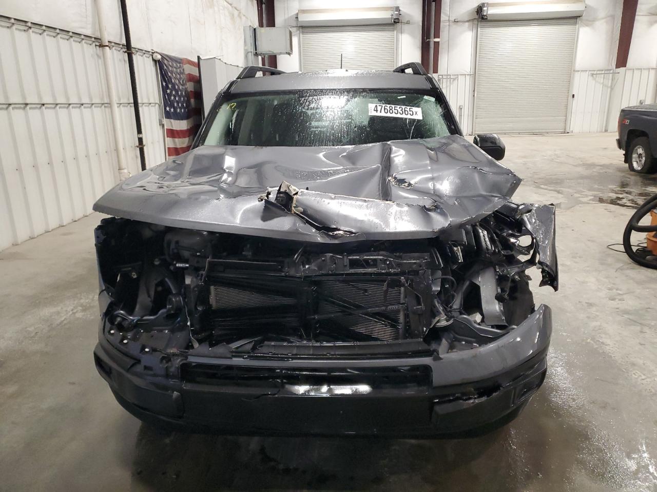 2023 Ford Bronco VIN 3FMCR9A64PRD55091 Copart auction photo, front end / side damage thumbnail 5