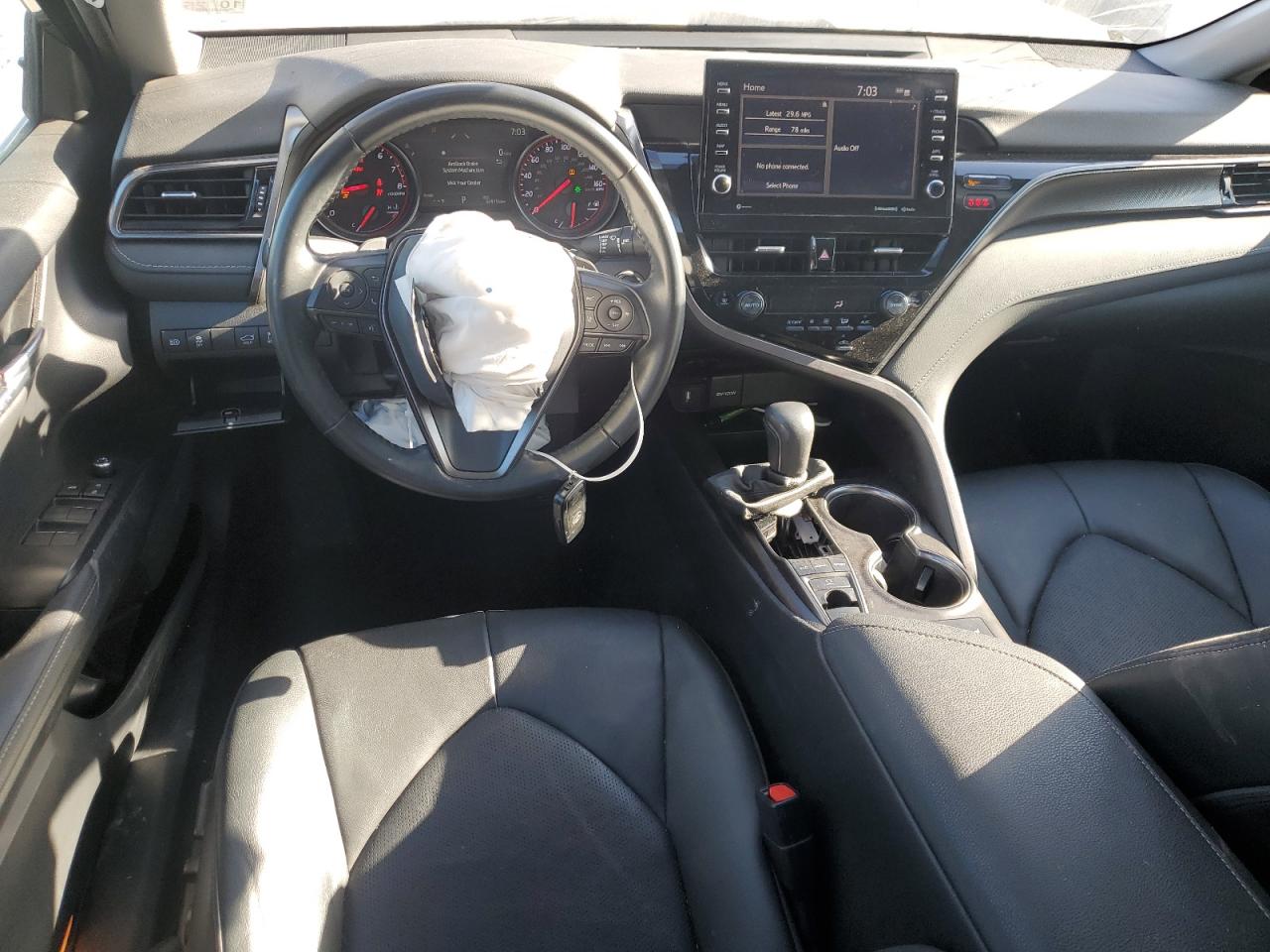 2021 Toyota Camry VIN 4T1K61AK0MU612061 Copart auction photo, front end / side damage thumbnail 8
