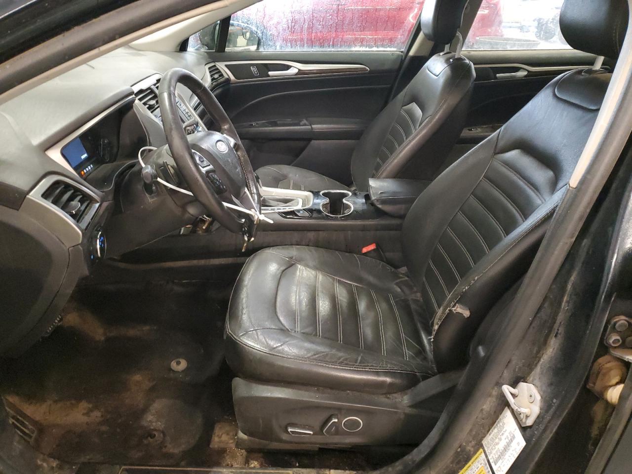 2014 Ford Fusion VIN 3FA6P0H97ER284734 Copart auction photo, rear end / front end damage thumbnail 7
