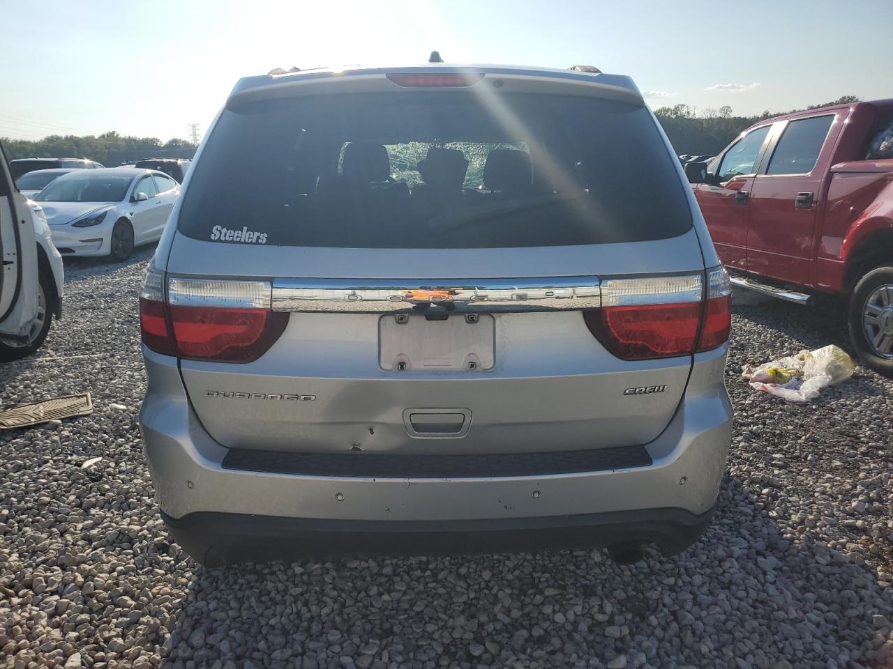 2011 Dodge Durango VIN 1D4RD4GG0BC732204 Copart auction photo, front end damage thumbnail 6