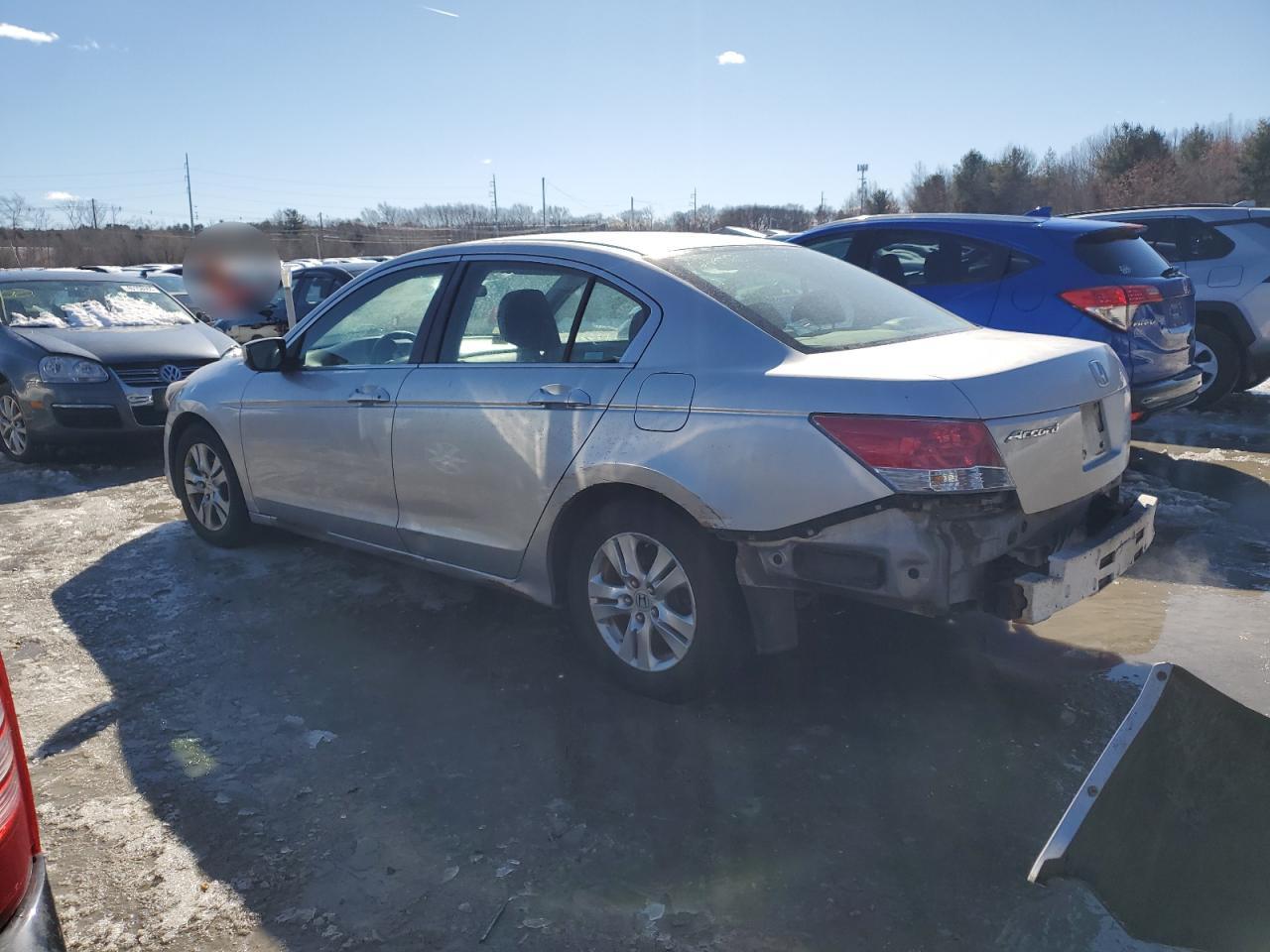 2009 Honda Accord VIN JHMCP26459C017059 Copart auction photo, rear end / side damage thumbnail 2