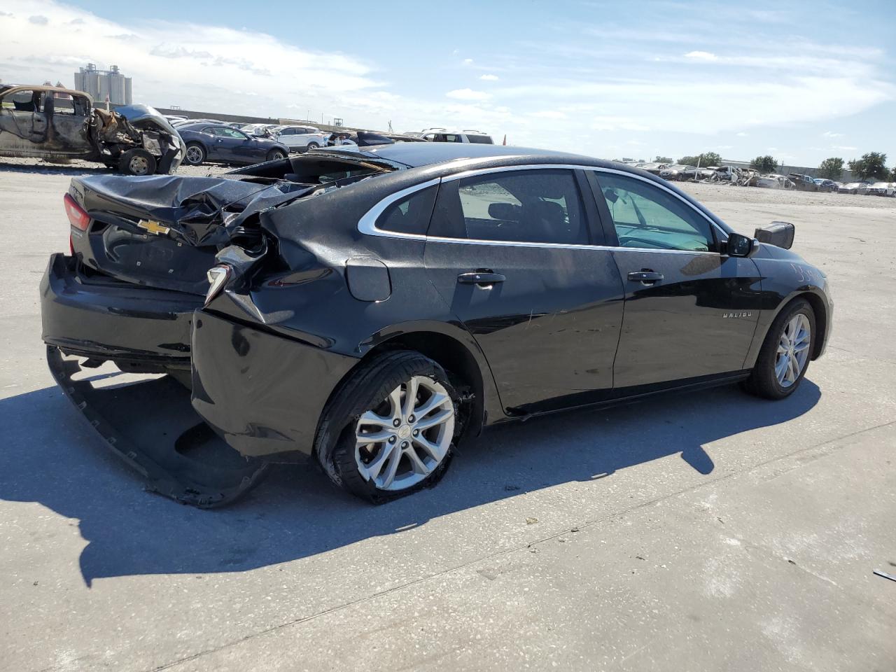 2017 Chevrolet Malibu VIN 1G1ZE5ST9HF175829 Copart auction photo, all over damage thumbnail 3