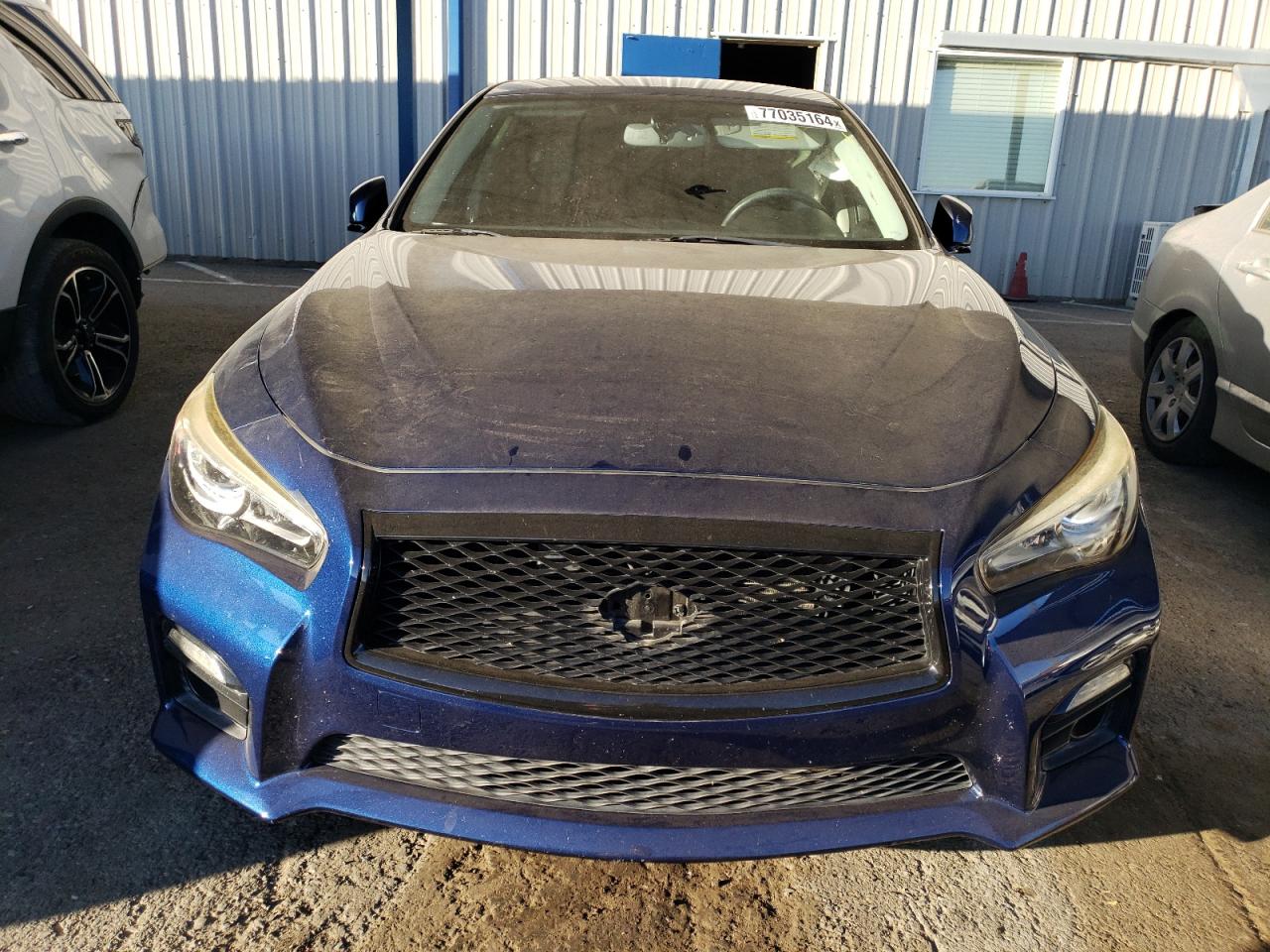 2017 Infiniti Q50 VIN JN1EV7AP7HM732421 Copart auction photo, rear end / undercarriage damage thumbnail 5