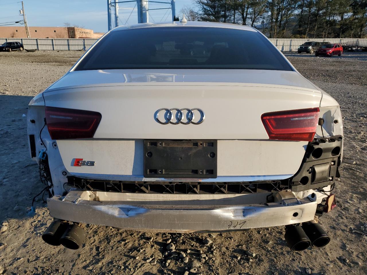 2018 Audi S6 VIN WAUFFAFC0JN090591 Copart auction photo, rear end damage thumbnail 6