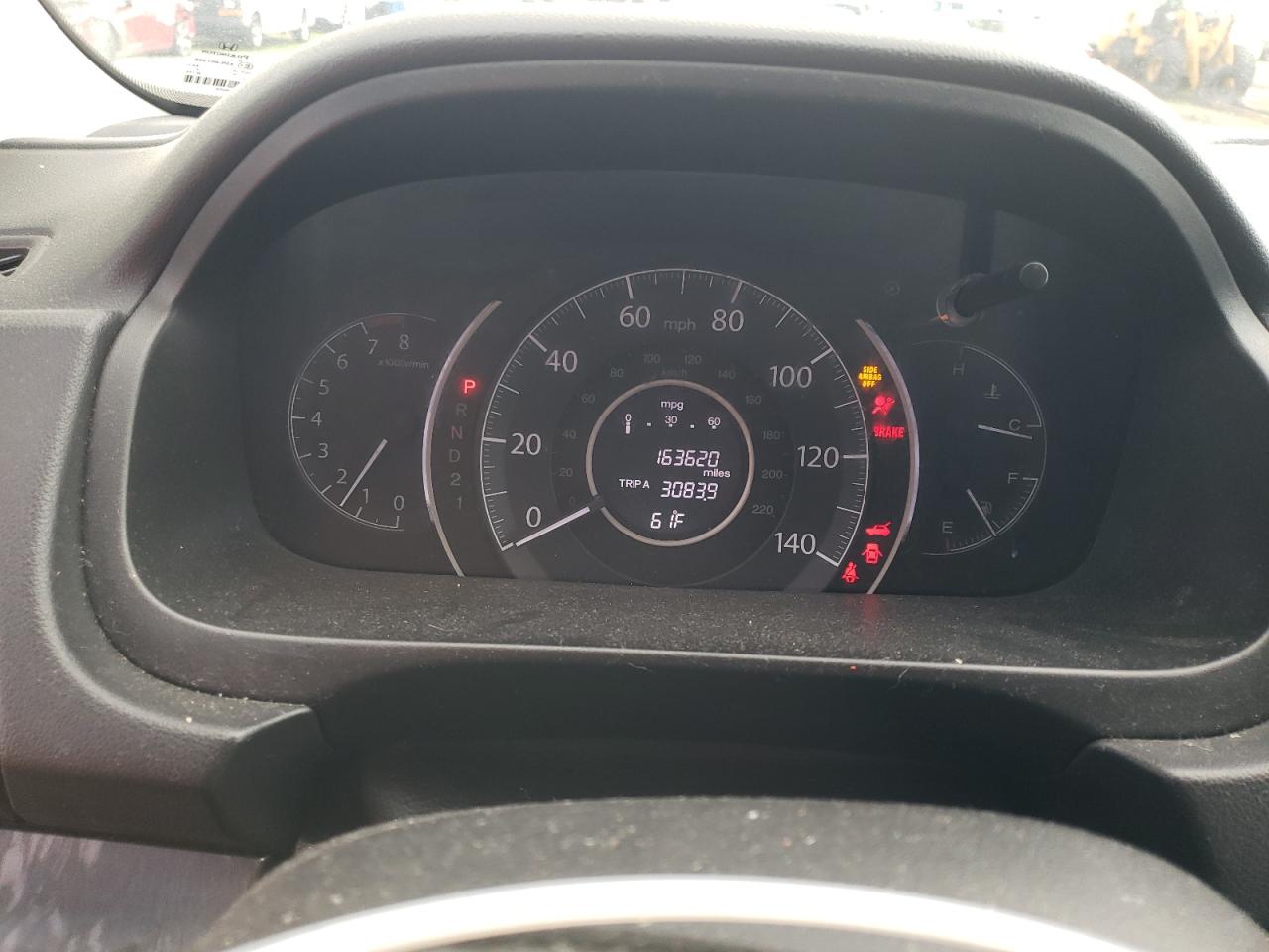 2013 Honda CR-V VIN 5J6RM3H71DL031528 Copart auction photo, front end damage thumbnail 9