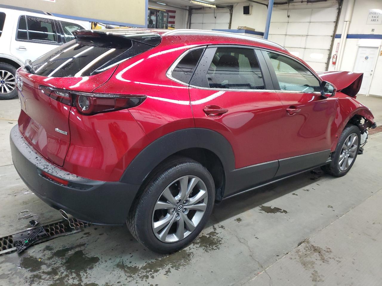 2022 Mazda CX-30 VIN 3MVDMBBL8NM441709 Copart auction photo, front end / side damage thumbnail 3