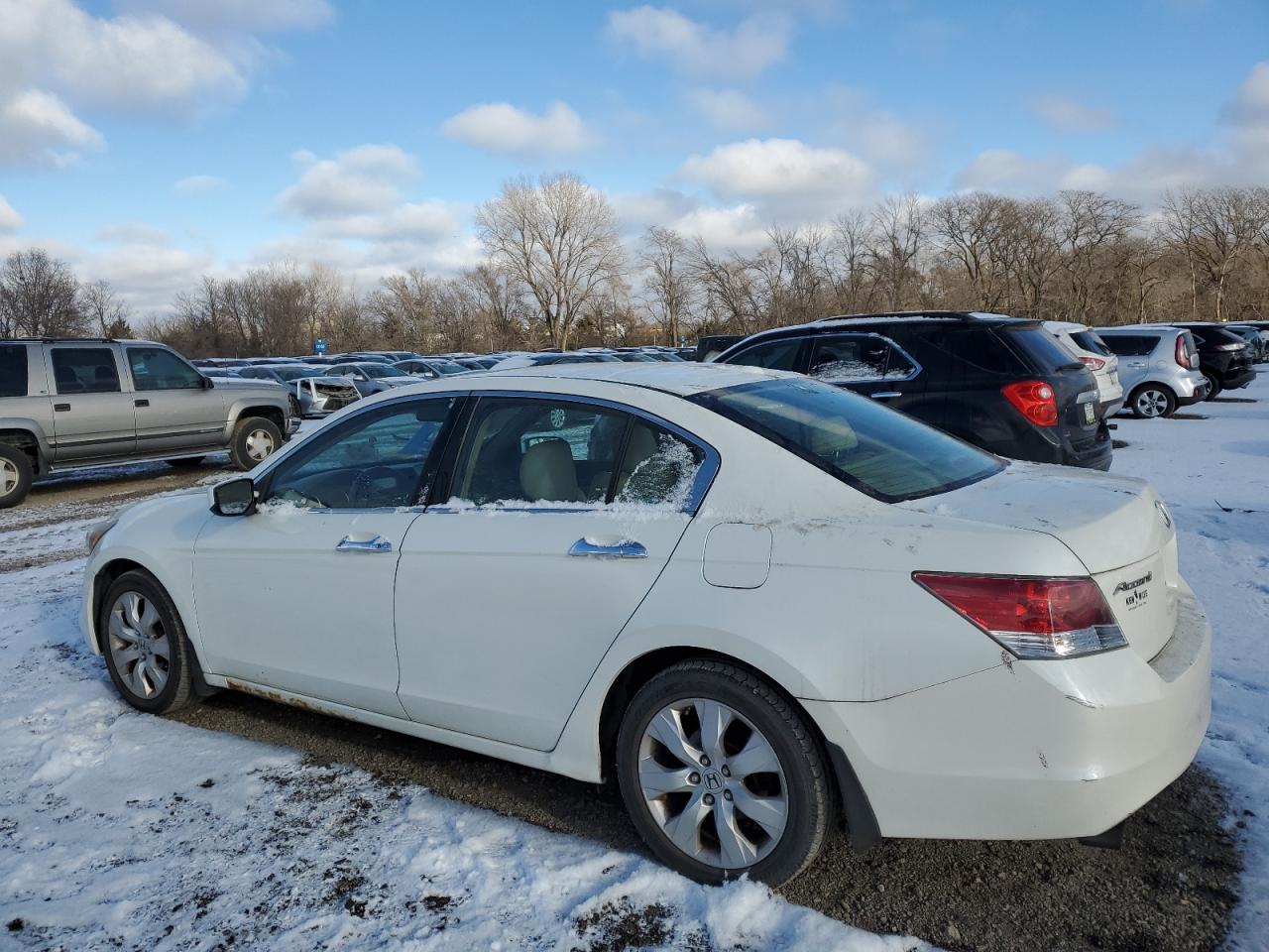 2008 Honda Accord VIN 1HGCP36858A035258 Copart auction photo, mechanical damage thumbnail 2