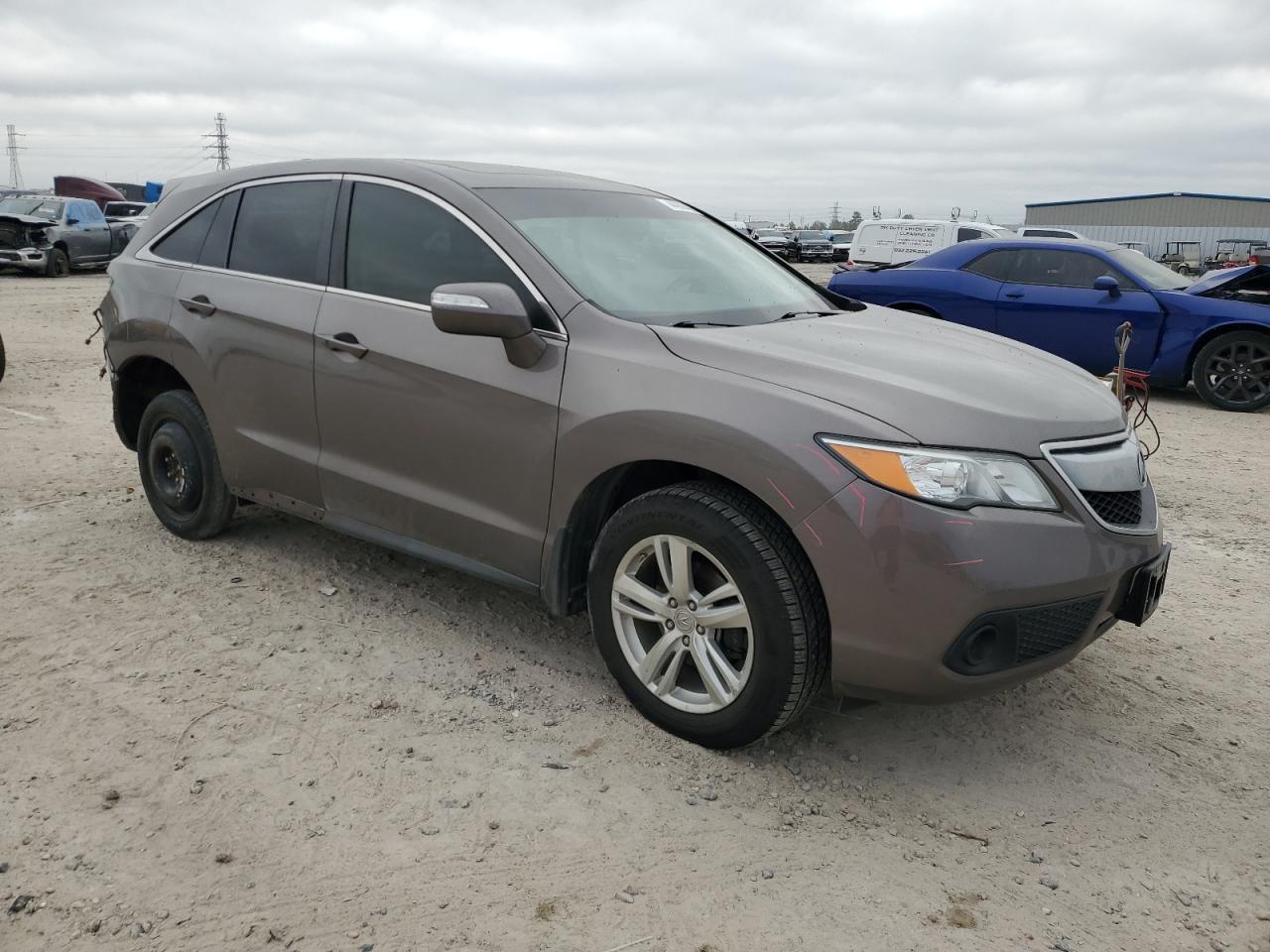 2013 Acura RDX VIN 5J8TB4H3XDL011445 Copart auction photo, rear end / minor dent/scratches damage thumbnail 4