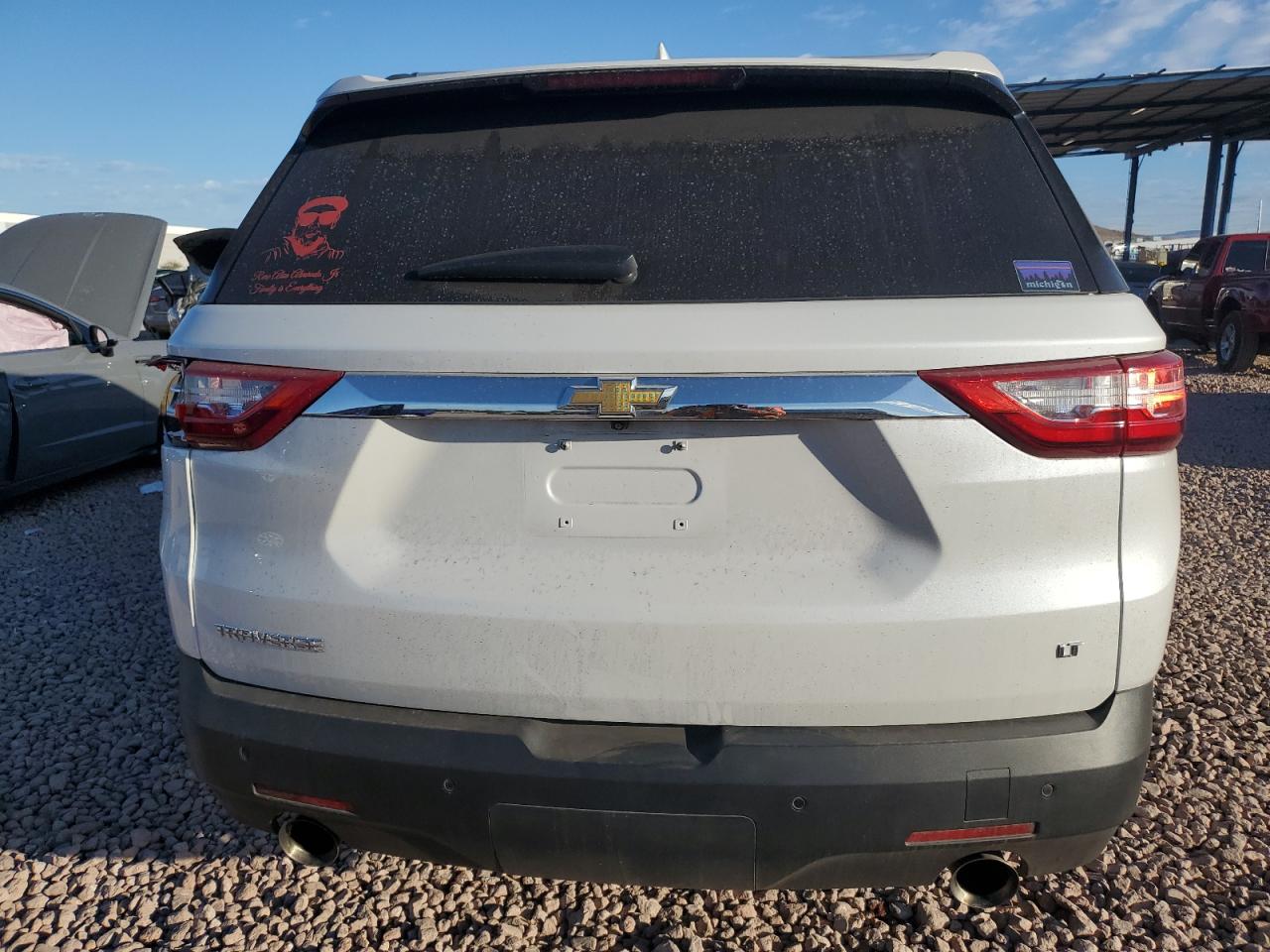 2019 Chevrolet Traverse VIN 1GNERHKW6KJ126749 Copart auction photo, rear end damage thumbnail 6