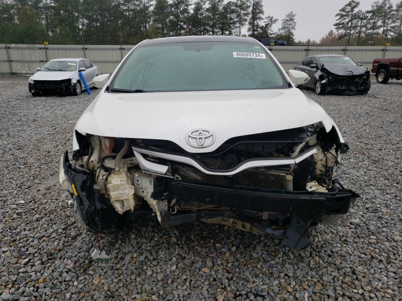 2014 Toyota Venza VIN 4T3ZK3BB2EU066022 Copart auction photo, front end damage thumbnail 5