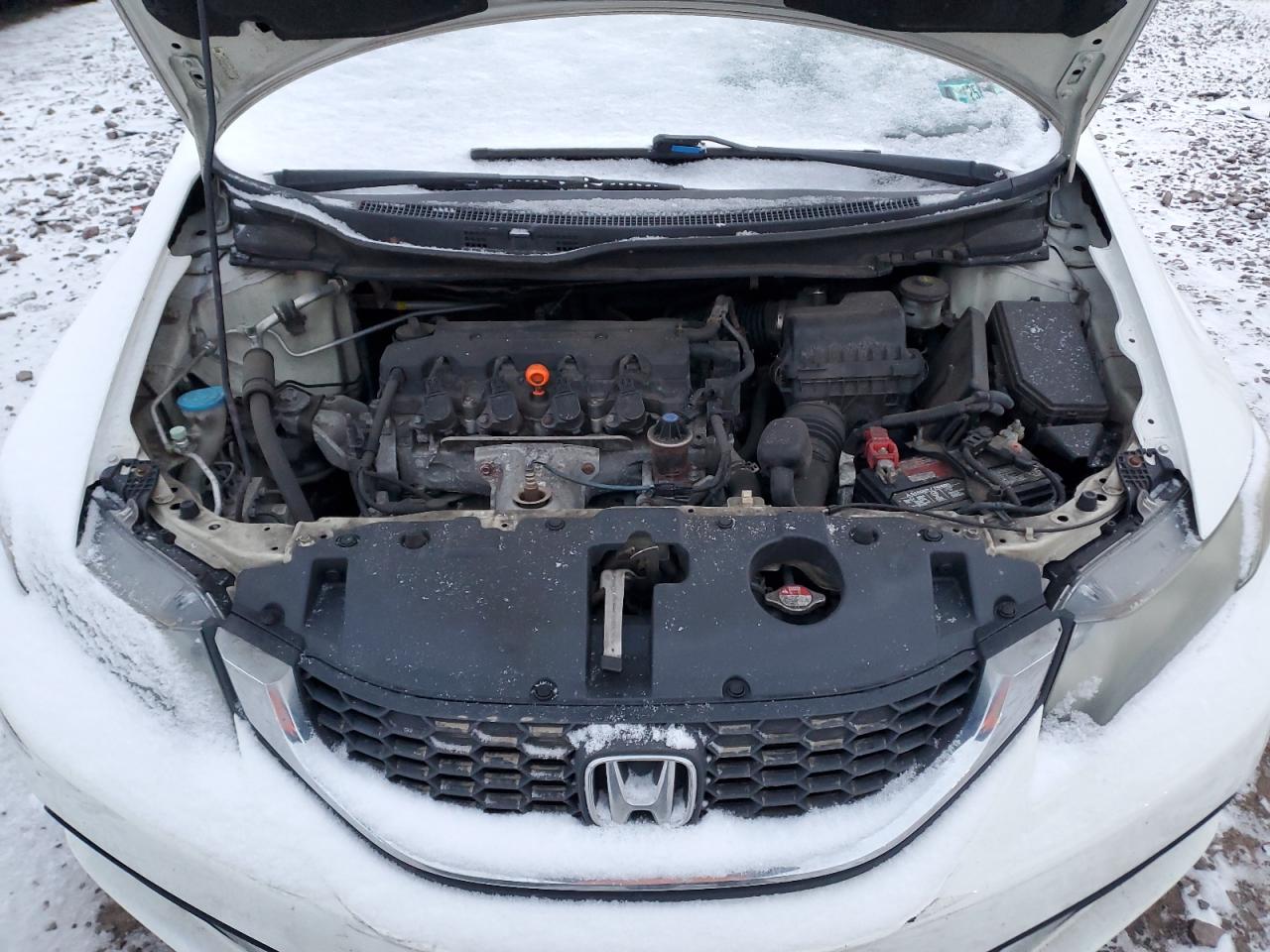 2013 Honda Civic VIN 2HGFB2F55DH602026 Copart auction photo, side / rear end damage thumbnail 11