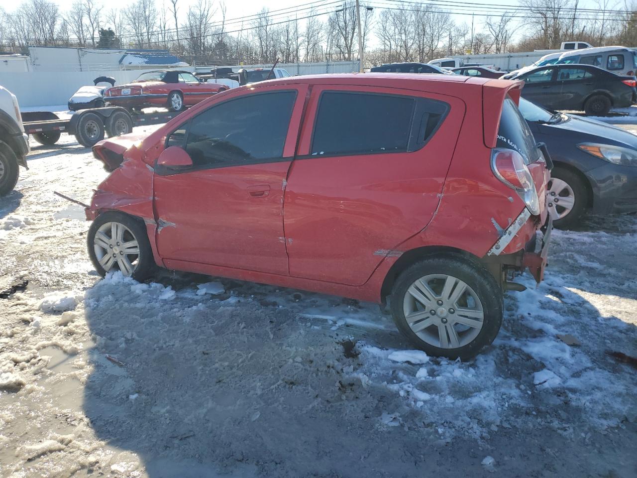 2014 Chevrolet Spark VIN KL8CA6S94EC575578 Copart auction photo, all over damage thumbnail 2