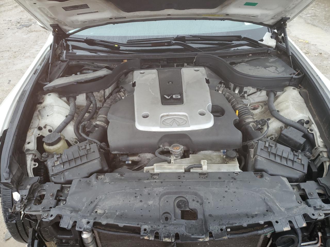 2011 Infiniti G VIN JN1DV6AR1BM650229 Copart auction photo, front end damage thumbnail 13