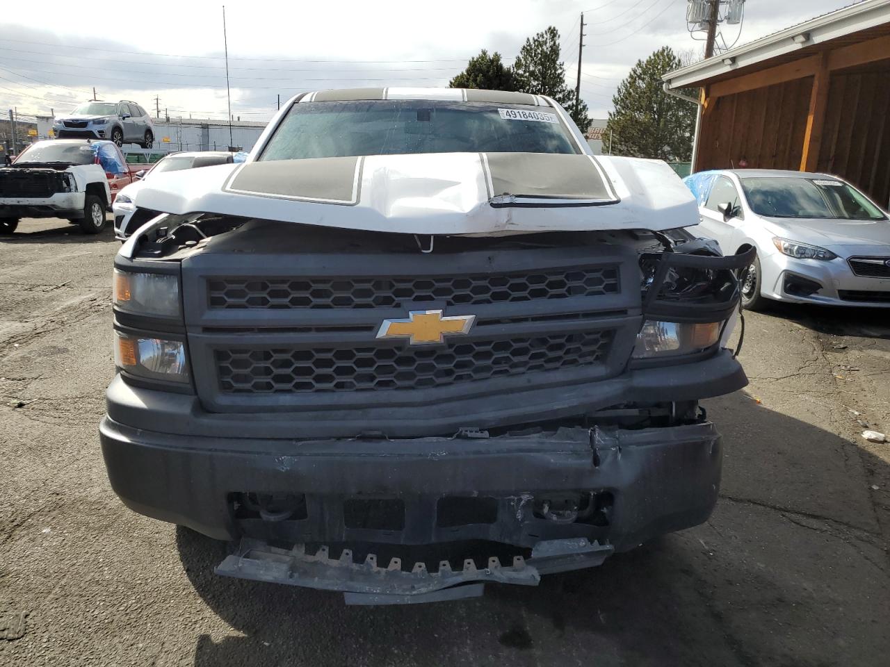 2015 Chevrolet Silverado VIN 1GCVKPEH9FZ400800 Copart auction photo, front end / rear end damage thumbnail 5