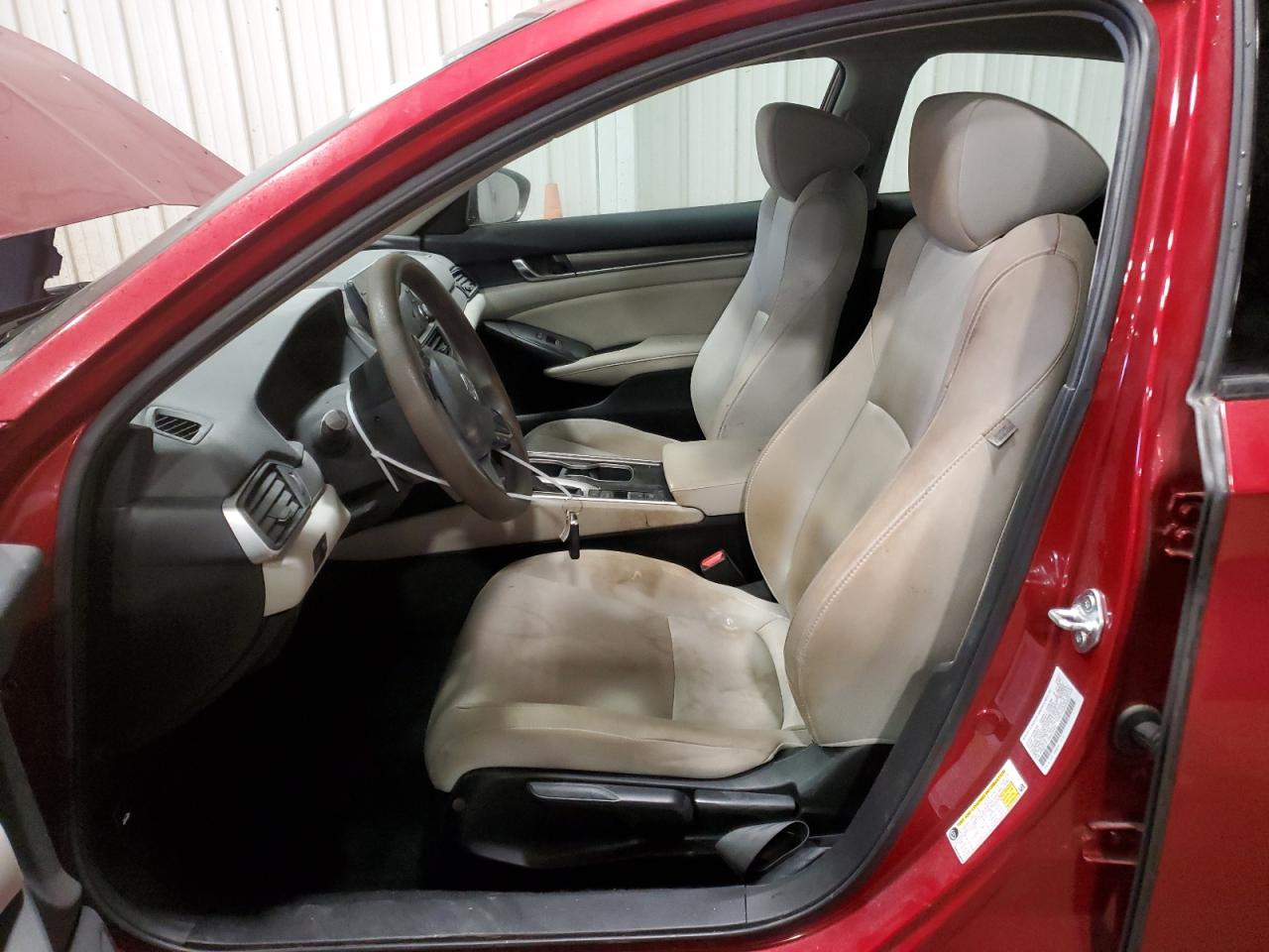 2021 Honda Accord VIN 1HGCV1F10MA050922 Copart auction photo, front end damage thumbnail 7