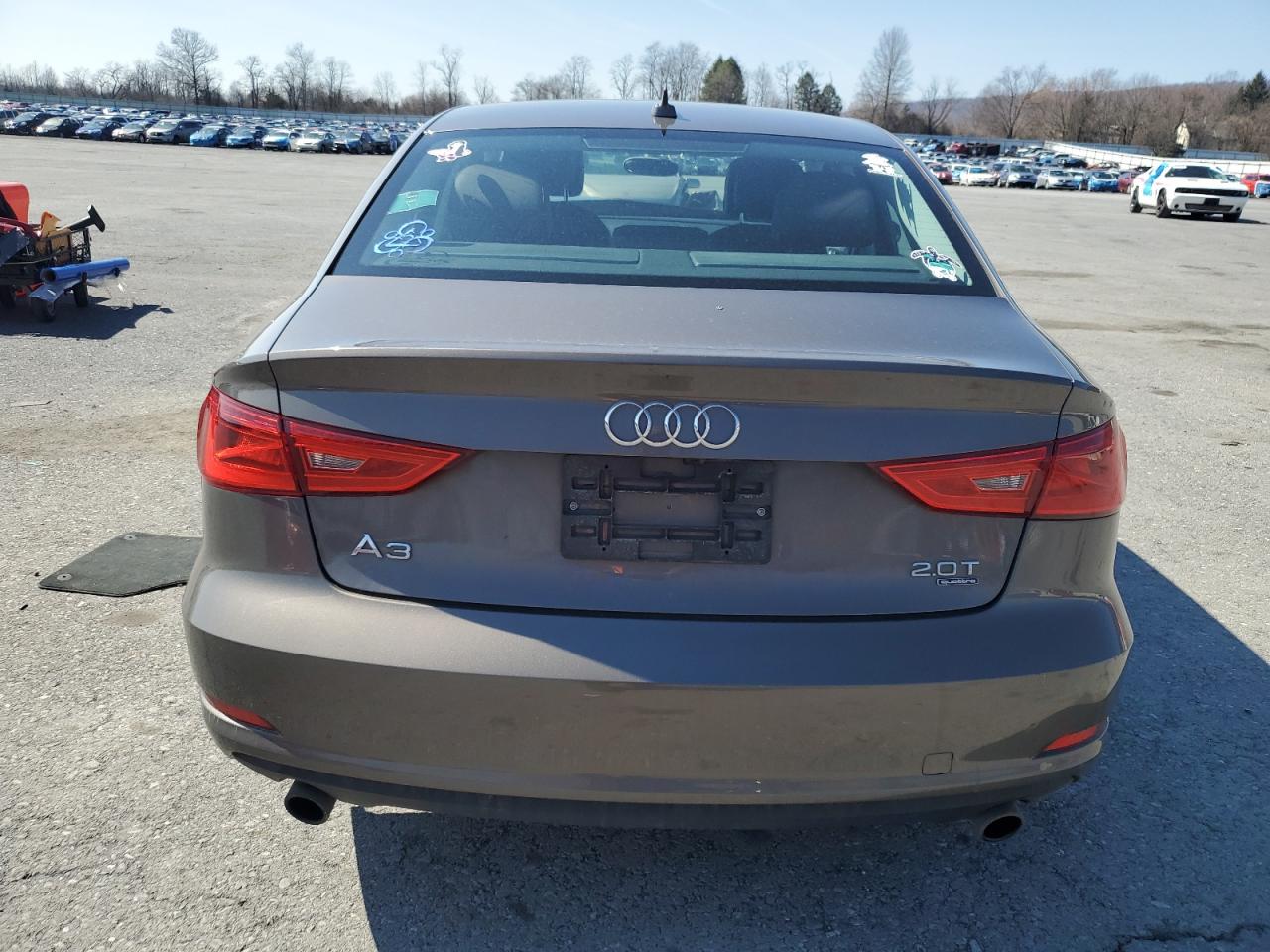 2015 Audi A3 VIN WAUBFGFF8F1055954 Copart auction photo, front end damage thumbnail 6
