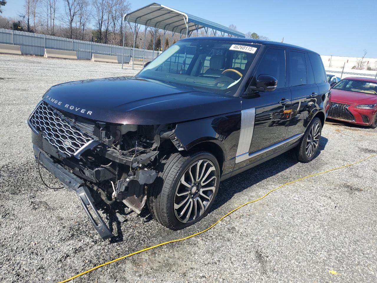 2018 Land Rover Range Rover VIN SALGV2RE0JA515305 - Copart auction photo