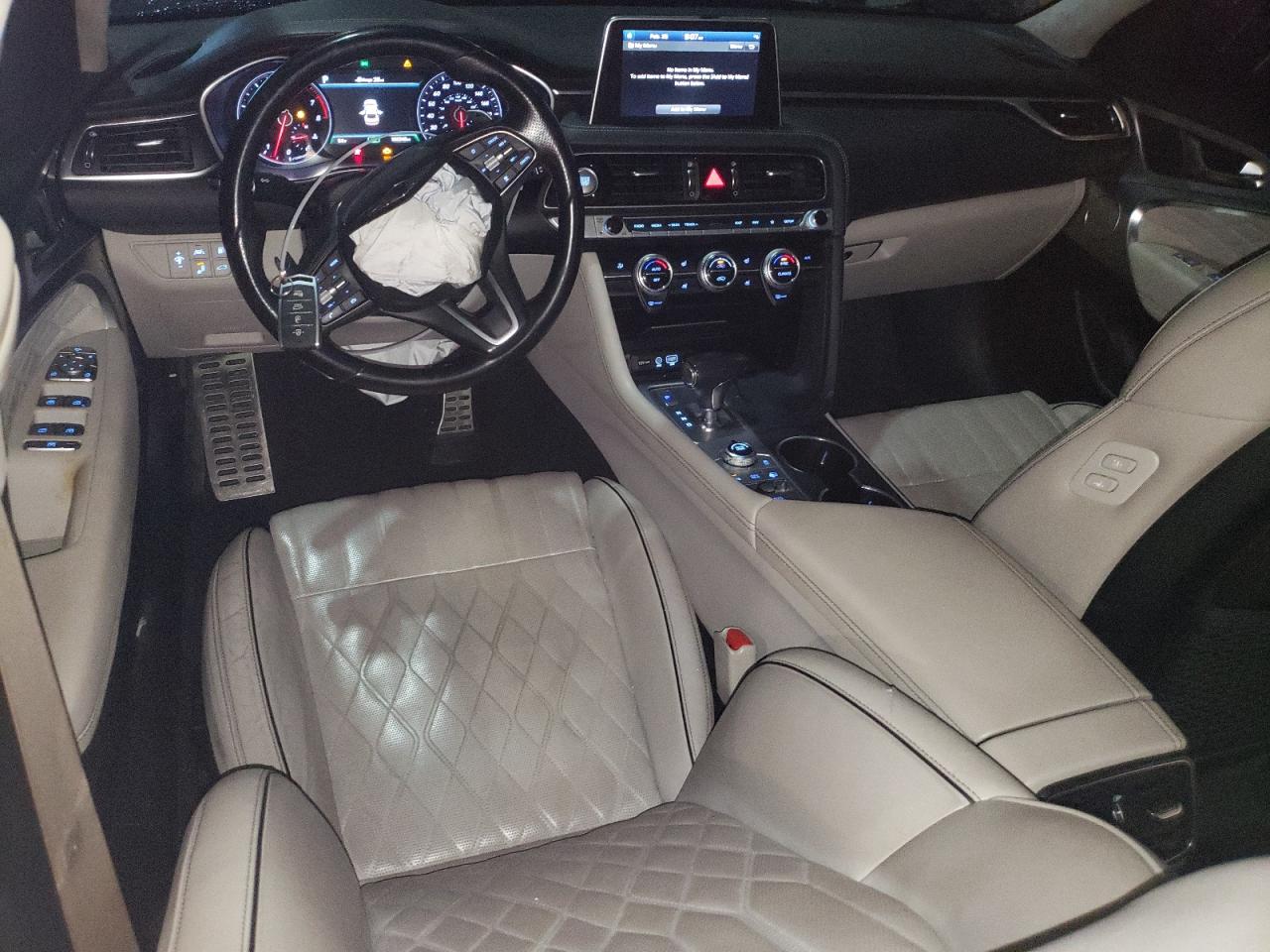 2019 Genesis G70 VIN KMTG34LE1KU019917 Copart auction photo, front end damage thumbnail 8