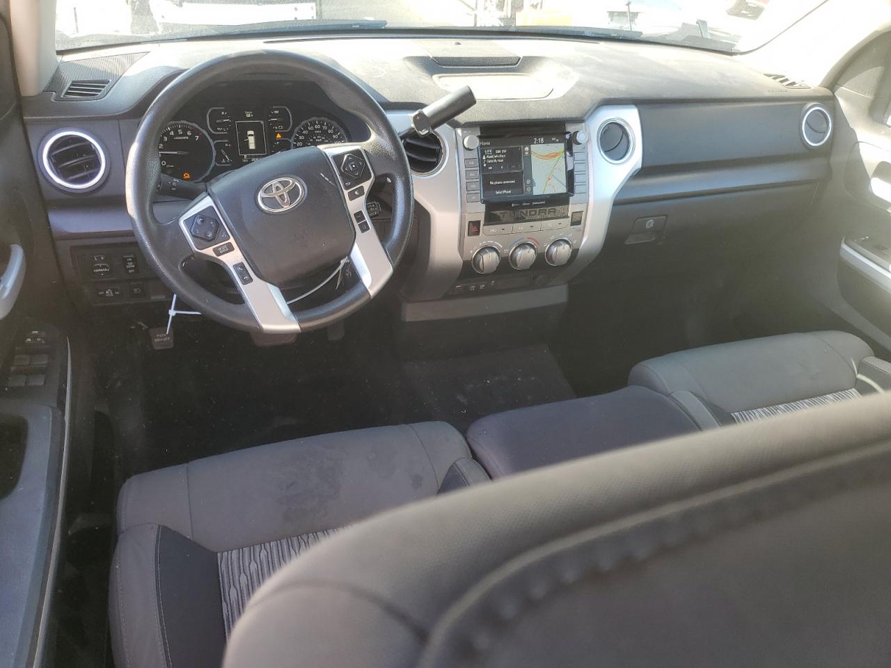 2021 Toyota Tundra VIN 5TFRY5F14MX277633 Copart auction photo, all over damage thumbnail 8