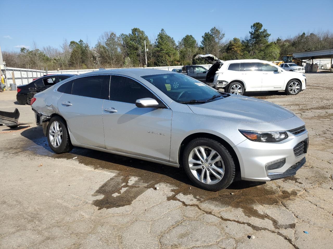 2018 Chevrolet Malibu VIN 1G1ZD5STXJF194334 Copart auction photo, rear end / side damage thumbnail 4