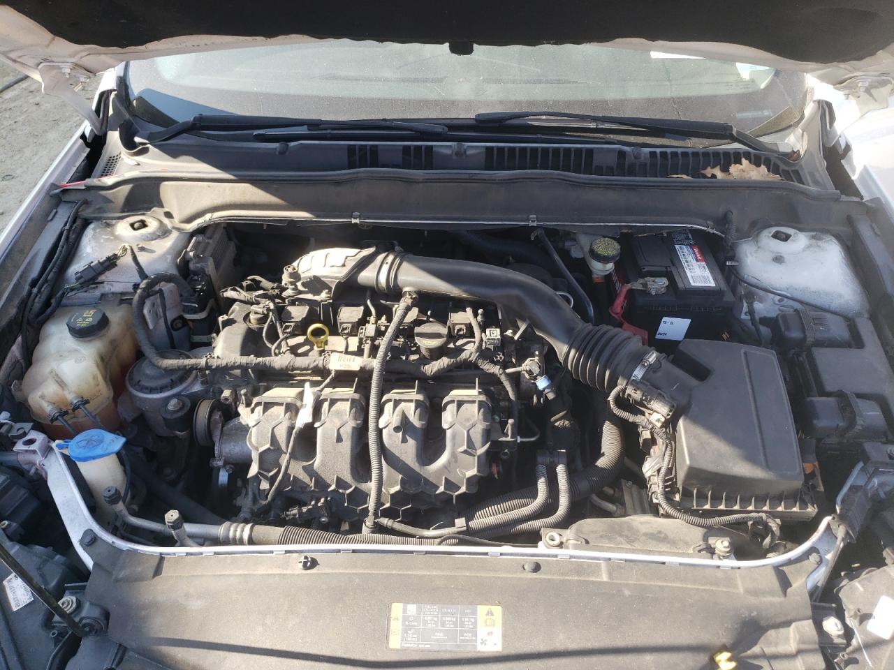 2013 Ford Fusion VIN 3FA6P0H95DR252198 Copart auction photo, undercarriage / minor dent/scratches damage thumbnail 11