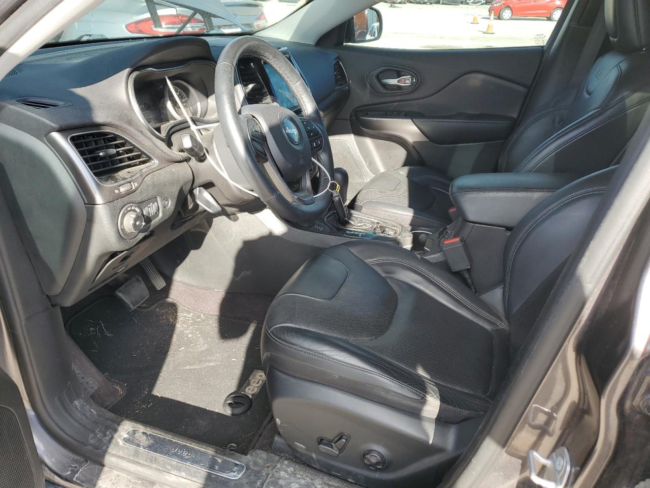 2019 Jeep Grand Cherokee VIN 1C4PJMDN2KD179002 Copart auction photo, front end / side damage thumbnail 7
