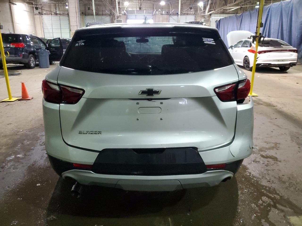 2020 Chevrolet Blazer VIN 3GNKBCRS5LS579516 Copart auction photo, rear end / side damage thumbnail 6